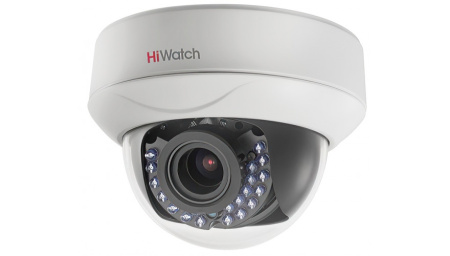 DS-T207P (2.8-12 mm) 2Мп внутренняя купольная HD-TVI камера HiWatch