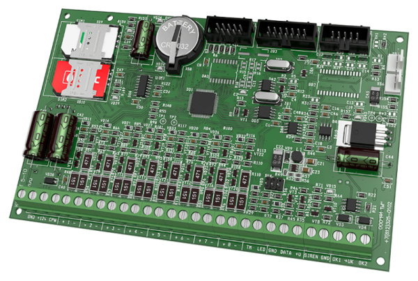 Контакт GSM-5-2 (без голоса) охранная панель Ритм