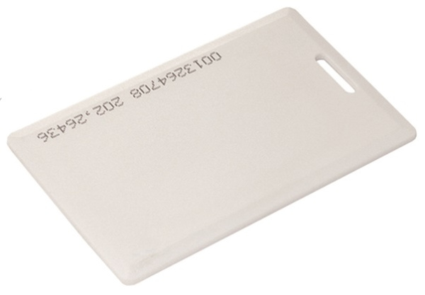 Карта RFID, E-Marin толстая 1.8 мм 4100 с номером (U.S.Plast) 