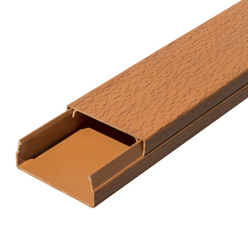 PR.025431 Кабель-канал бук 2-й замок 40х16 мм (56м/уп) Промрукав