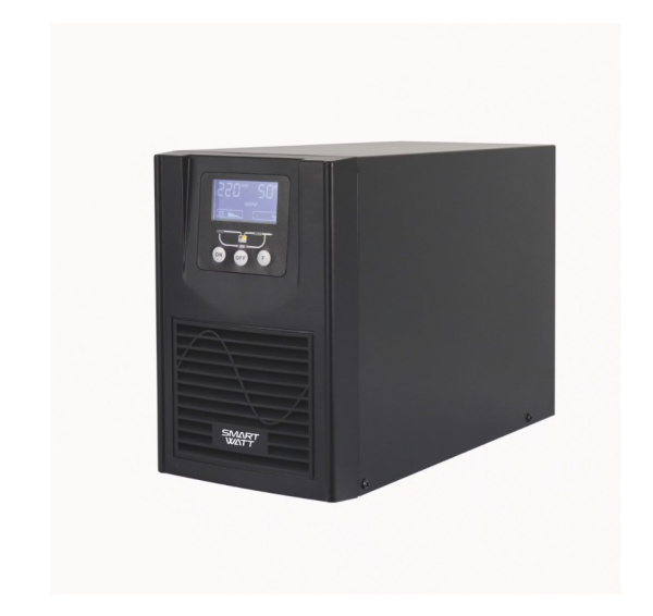 UPS MASTER IEC 1kVA ИБП онлайн, чистый синус, мощность 1000/900 ВА/Вт, напольный SMARTWATT