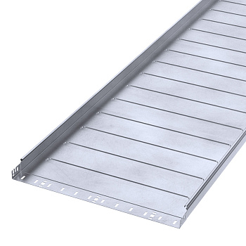 PR16.13698 лоток неперфорированный Профи INOX (AISI 316) 600х50х6000 (1,0 мм) (12 м/уп) Промрукав