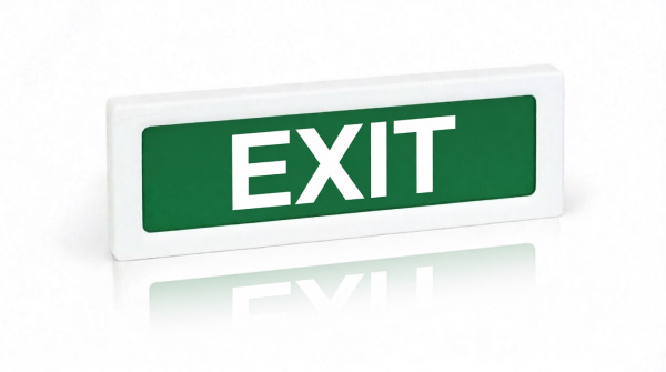 ОПОП 1-8 24В "EXIT", фон зеленый оповещатель охранно-пожарный световой Рубеж