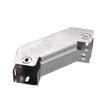 PR16.0572 Угол горизонтальный 90 градусов с крышкой Стандарт 50х50 Промрукав