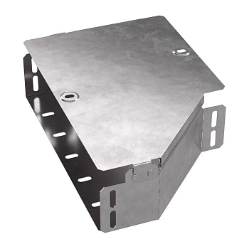 PR16.0500 переходник левый с крышкой Стандарт 300х200х80 Промрукав