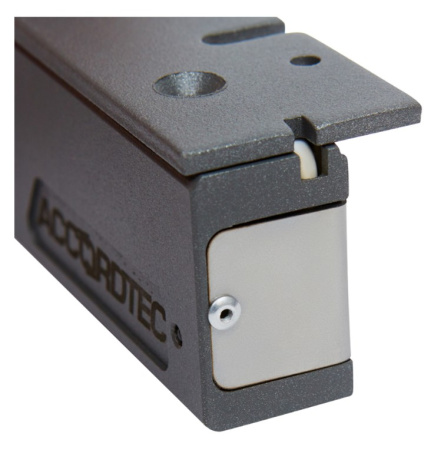 ML-200K-3 Premium Grey с планкой (серый) замок электромагнитный ACCORDTEC