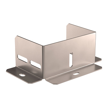 PR16.3719 Универсальный ввод трассы лотков Стандарт INOX (AISI 409) 100х80 Промрукав