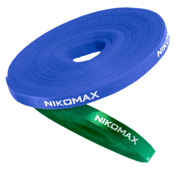 NMC-CTV05M-15-RL-GN стяжка-липучка нарезаемая NIKOMAX
