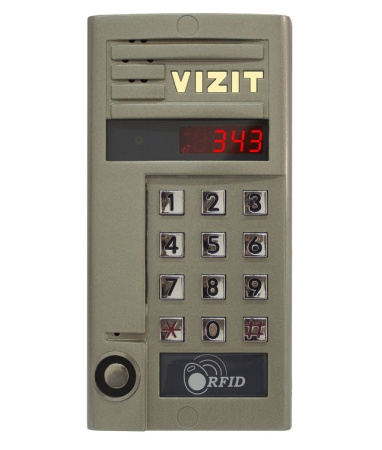 БВД-343RTCPL многоабонентский видеодомофон ВИЗИТ