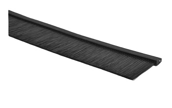 КВ-Щ-75.1000-9005 щеточный кабельный ввод для шкафов универсальный черный ЦМО