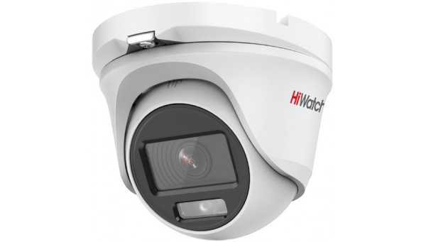 DS-T203L (2.8 mm) уличная купольная всепогодная мультиформатная камера видеонаблюдения HiWatch