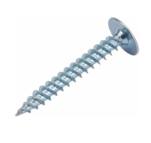 Саморез 4,2х32 мм полусфера, острый, оцинк (4000 шт)