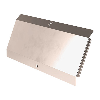 PR16.2986 Крышка угла вертикального внешнего 45 градусов Стандарт INOX (AISI 409) 600 Промрукав