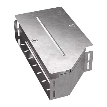 PR16.0687 Переходник левый с крышкой Стандарт 400х300х100 Промрукав