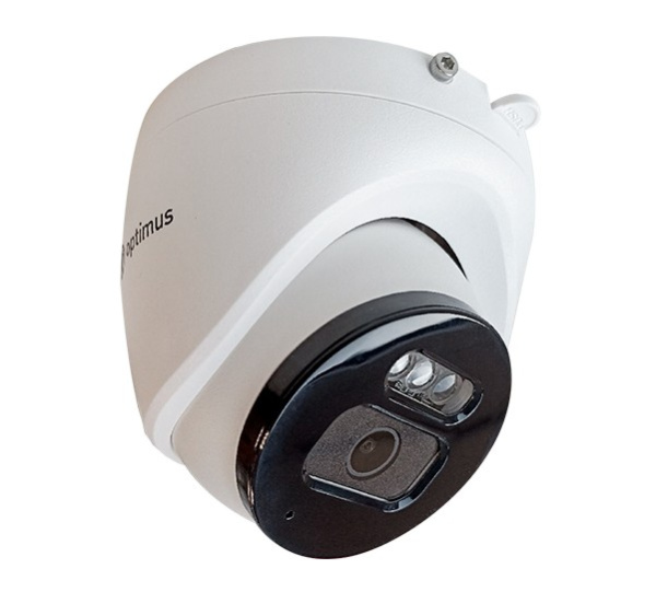 AHD-H042.1(2.8)_V.4 купольная уличная мультиформатная камера видеонаблюдения Optimus