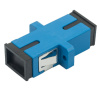 DR-540023 проходной оптический адаптер SC-SC, OM3, симплекс (simplex), бирюзовый Datarex