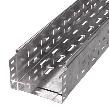 PR16.2299 лоток перфорированный Стандарт 150х100х3000 (1,0 мм) (6 м/уп) Промрукав