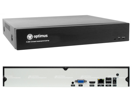NVR-5362_V.1 IP-видеорегистратор 36-ти канальный Optimus