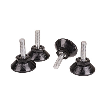 TLK-LT4-NT2 Опоры регулируемые TLK для напольных шкафов TFI-R, стоек TRD, без поворотной основы, уп-ка 4шт.