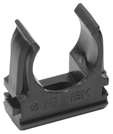 CTA10D-CF16-K02-010 держатель с защёлкой CF16 черный (10 шт/уп) IEK