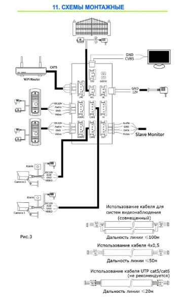 ST-M209/7 (TS/SD/WF/IPS) СЕРЫЙ монитор домофона Space Technology