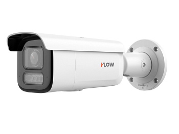 F-IC-2242C(4mm) (Аналог DS-2CD2T43G2-4LI(4mm)) 4Мп уличная цилиндрическая IP-камера с гибридной Smart подсветкой iFlow