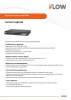 F-NR-108E (Аналог DS-7108NI-Q1/8P/M(STD)(D)) 8-ми канальный IP-регистратор c 8-ю PoE интерфейсами iFlow