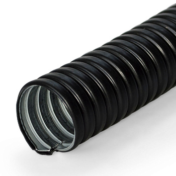 PR04.00975 металлорукав в ПВХ изоляции Р3-ЦП-МБ-А-НГ-100 (8м/уп) Промрукав