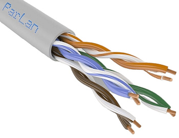ParLan U/UTP Cat5e PVCLS нг(А)-FRLS 4х2x0,52 кабель «витая пара» (LAN) для структурированных систем связи (Паритет)