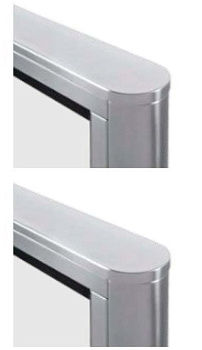 PERCo-STC-11S-NR комплект крышек (2 шт.) из нержавеющей стали для скоростного прохода PERCo-ST-11 PERCo