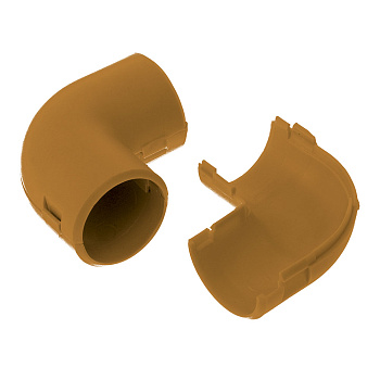 PR13.0284 соединитель угловой разборный бук d20 мм (50шт/800шт уп/кор) Промрукав