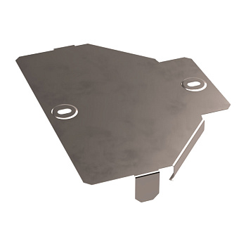 PR16.6102 Крышка переходника симметричного Стандарт INOX (AISI 409) 200х100 Промрукав PR16.6102 Крышка переходника симметричного Стандарт INOX (AISI 409) 200х100 Промрукав