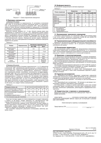 Пирон-9 извещатель охранный поверхностный совмещенный Риэлта