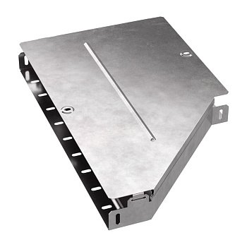 PR16.0694 Переходник левый с крышкой Стандарт 500х300х50 Промрукав PR16.0694 Переходник левый с крышкой Стандарт 500х300х50 Промрукав