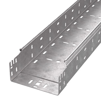 PR16.13117 лоток перфорированный Профи HDZ 150х80х3000 (2,0 мм) (6 м/уп) Промрукав