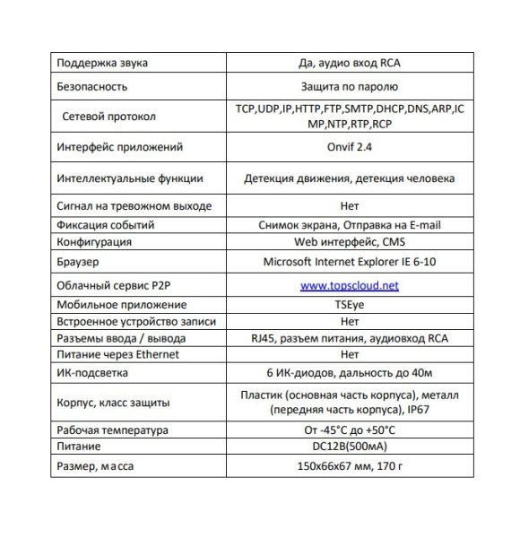 EL IB2.1(2.8)A_V.7 уличная всепогодная IP-камера видеонаблюдения Optimus