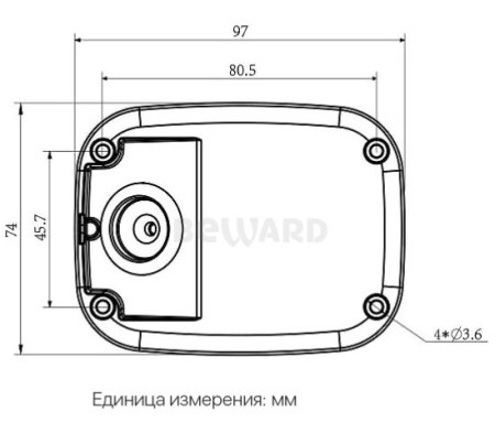 SV3212RCB уличная всепогодная IP-камера видеонаблюдения Beward
