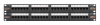 NMC-RP48UD2-2U-BK патч-панель NIKOMAX 19", 2U, 48 портов, Кат.5e (Класс D), 100МГц, RJ45/8P8C