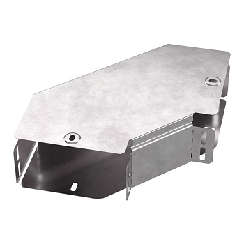 PR16.0415 Угол горизонтальный 90 градусов с крышкой Стандарт 150х80 Промрукав