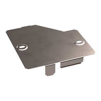 PR16.5903 Крышка переходника правого Стандарт INOX (AISI 409) 150х100 Промрукав