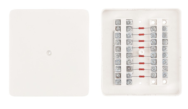 КРА-4 (300 Ом) коробка распределительная абонентская с 8-мью резисторами на 4 абонента SLT