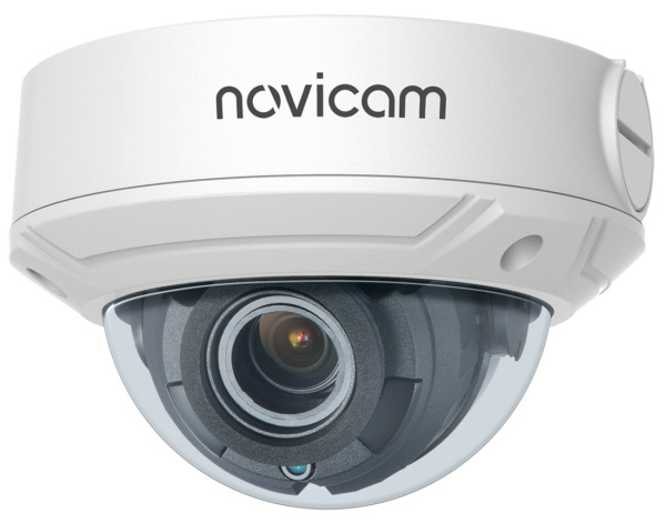 PRO 27 (ver.1378) уличная купольная всепогодная IP-камера видеонаблюдения Novicam