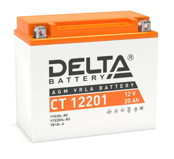 Аккумулятор Delta CT 12201