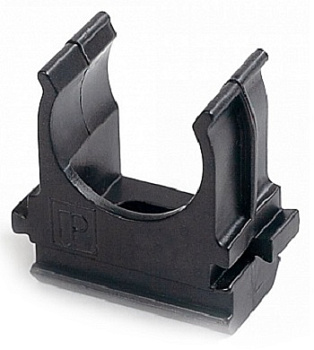 PR.02720ч держатель для труб 20 мм черный (100 шт/уп) Промрукав