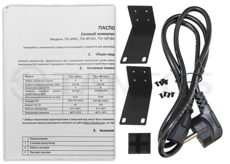 TSn-16P18U 18-ти портовый PoE-коммутатор Tantos