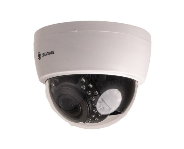 IP-E022.1(2.8-12)MPE_V.3 купольная внутренняя IP-камера видеонаблюдения с встроенным микрофоном Optimus