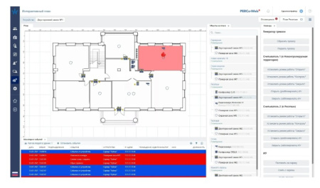 PERCo-WM09 модуль "Интеграция с ОПС Рубеж" PERCo
