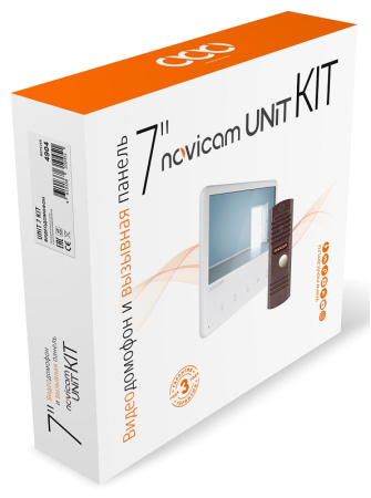UNIT 7 KIT (ver.4904) комплект видеодомофона 7'' c вызывной панелью Novicam