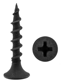 Саморезы 3,5x25 по дереву фосфатированные (1000 шт/уп) D02418 BOWT