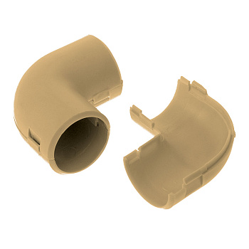 PR13.0282 соединитель угловой разборный сосна d32 мм (30шт/300шт уп/кор) Промрукав